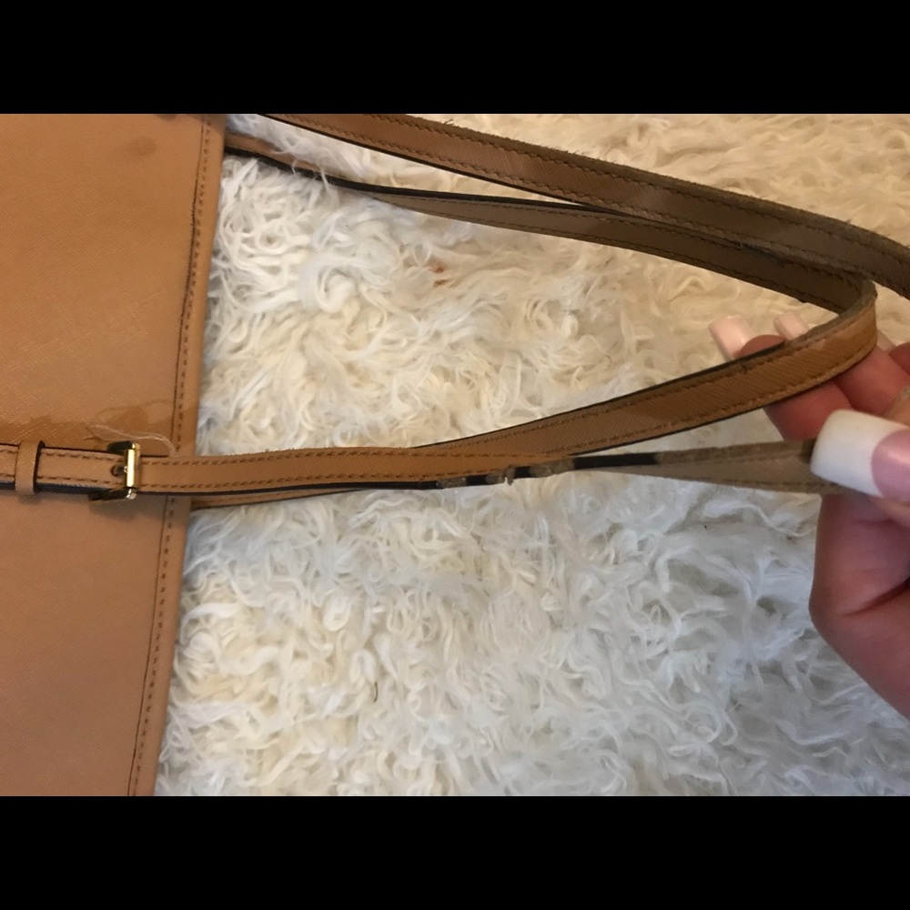 Authentic Michael Kors black & tan purse - Picture 7 of 8